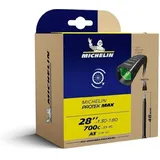 Michelin Unisex-Adult Camera d'Aria 28 Protek MAX A3 Valvola Presta, Nero, 28" x 1,30/1,75 EU