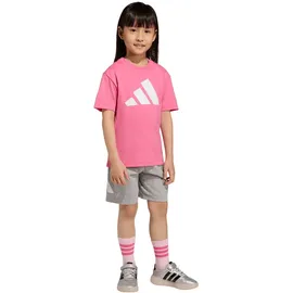 adidas Essentials Set Trainingsanzug Pink Fusion/Weiß 104