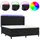 vidaXL Boxspringbett 180 x 200 cm Schwarz