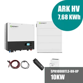 Growatt SPH10000TL3-BH-UP Hybrid Wechselrichter 7,6 kWh