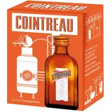 Cointreau Orangenlikör mit 40% vol. (2 x 0,05l) | Der perfekte Likör für Cocktails aus 100% natürlichen Zutaten der Geschenkpackung