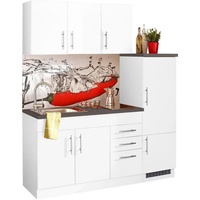 Held MÖBEL Küchenzeile »Toledo«, mit E-Geräten, Breite 180 cm, weiß