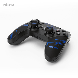 Nitho Controller Adonis Wireless Glow schw./blau PS4/NS/PC PlayStation PC,