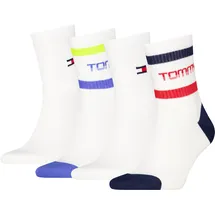 Tommy Hilfiger TH UNI TJ SHORT SOCK 4P Bunt 35-38