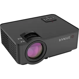 La Vague LV-HD320 LED-Projektor LED-Beamer schwarz