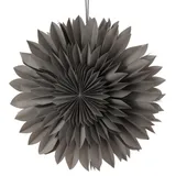 Koopmann International Deko-Hänger ASTRUM, Ø 50 cm - Anthrazit - Papier