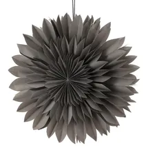 Koopmann International Deko-Hänger ASTRUM, Ø 50 cm - Anthrazit - Papier