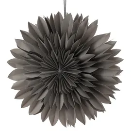 Koopmann International Deko-Hänger ASTRUM, Ø 50 cm - Anthrazit - Papier