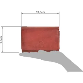 Bear Design Geldbörse Damen rot