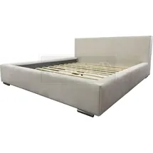 aea Design-Bett 140 x 200 cm Grau
