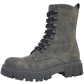 Dockers by Gerli Schnürstiefel grau