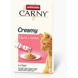 animonda Creamy Carny Katzen-Snack 6x15g Lachs