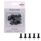 Zeller Pinnnadeln schwarz, 25 St.