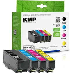 KMP MULTIPACK E167V - 4er-Pack - Schwarz, Gelb, Cyan, Magenta - kompatibel - Tin