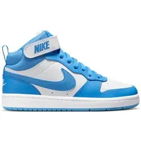 Nike Kinder Sneaker "Nike Court Brorough Mid 2", WHITE/BLUE