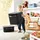 Rotho Maloja Aufbewahrungsbox 40,0 x 29,0 x 29,5 cm 2-tlg. schwarz