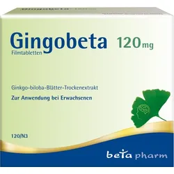 Gingobeta 120mg 120 St Filmtabletten