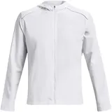 Under Armour Storm Run Hooded Jacket White Steel Reflective L