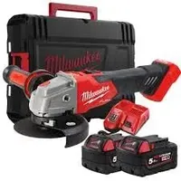 Milwaukee M18 FSAG125XB-502X inkl. 2 x 5,0 Ah + Koffer