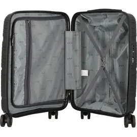 d & n Travel Line 4300 4-Rollen Cabin 55 cm / 36 l schwarz