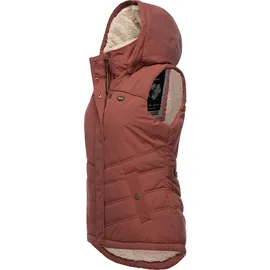 Ragwear Steppweste "Hesty", Damen, Gr. S (36), orange (terra), Außenmaterial: 100% Polyester. Innenfutter: 100% Polyester.