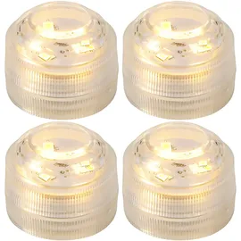 ideoon lights LED-Teelichter 8 St. warmweiß