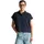Marc O'Polo Marc OߴPolo DENIM aus Organic Cotton", Damen, Kurzarm-Poloshirt Baumwolle, Wide Fit, blau depths, XS - XS