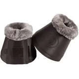 Eskadron Platinum Hufglocken Softlate Faux Fur  Größe S Braun