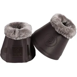 Eskadron Platinum Hufglocken Softlate Faux Fur  Größe S Braun