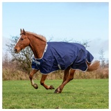 Bucas Pferde-Regendecke Bucas Atlantic Turnout 50g - Navy 115 cm