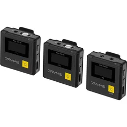 7RYMS iRay DW20 PRO Drahtloses Mikrofon mit 2 Sendern + Koffer