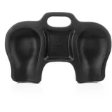 3Kamido® Komfortabel Kniekissen Anatomic Ergopad Knee-pad für Gartenarbeiten, Automechaniker, Arbeit, Bau, Bodenbeläge, Straßenfertiger Kniepolster Knieschützer (Schwarz)