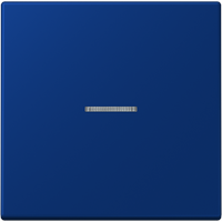 Jung Wippe 1fach mit Lichtleiter bleu outremer foncé)