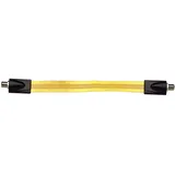Axing SAT Anschlusskabel [1x F-Buchse - 1x F-Buchse] 25.00 cm 75 dB vergoldete Steckkontakte, Fensterdurchführung Trans
