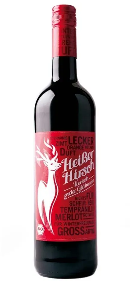 heisser hirsch - rot