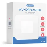 Flexeo Wundpflaster 10 x 10 cm transparent 20 St.