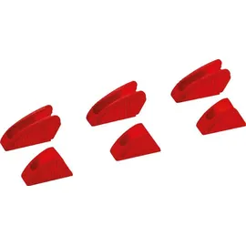 Knipex Schutzbacken Kunststoff rot 3 Paar