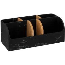 5 five simply smart 5five - organizer mit 6 fächern "léa" schwarz