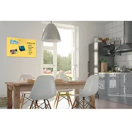 Sigel Glas-Magnettafel 60 x 40 cm Gelb