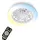 Briloner LED Deckenventilator 38 cm Weiß