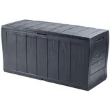 Keter Aufbewahrungsbox Sherwood, 270 Liter, Gartentruhe Kissenbox Auflagenbox
