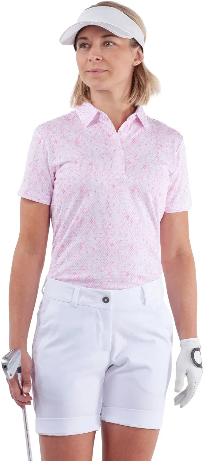 Galvin Green Polo Maud, rosa/weiß