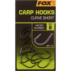 FOX Curve Shank Short Carp Hooks