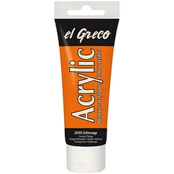 KREUL el Greco Acrylfarbe echtorange 75,0 ml