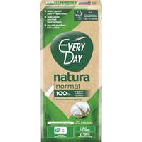 EveryDay Natura Slipeinlagen Normal, 100% Bio-Baumwolle, biologisch abbaubar, 20 Stück