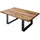MASSIVMOEBEL24.DE MONTREUX Beige Wildeiche 90 x 45 x 90 cm