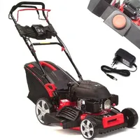 Apex Digital Benzin Rasenmäher 46cm Mäher Radantrieb Motormäher Elektrostart