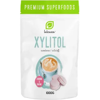 Intenson Xylitol 1kg | Kalorienreduzierter Zuckerersatz | 100% Natürlicher | Vegan | Süßstoff | Granuliert