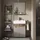 Vicco Badspiegel Marelle Greige 60 x 67 cm mit Regal