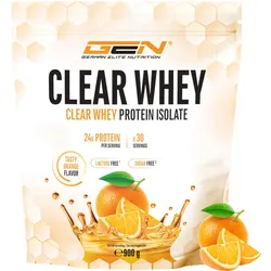 Clear Whey Protein - Tasty Orange, 900 g